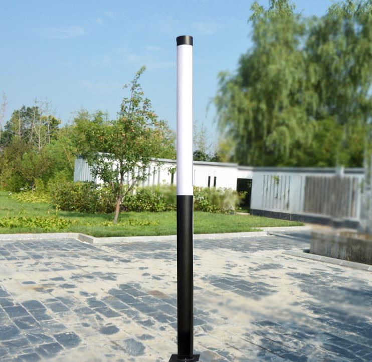 Anodizing Finishing Aluminum Pole Street Light For Garden and Pathway Luminaire